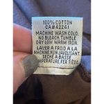 Velvet Tees Velvet‎ Brown Cotton Ruched Sides Ruffled Hem Sleeveless Midi Dress Size XL Photo 7