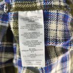 J.Crew Boy Shirt Misty Forest Plaid Shrunken Fit Cotton Button Down Size 0 Photo 4