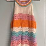 Cute sweater tank Orange Size M Photo 0