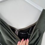 LIONESS  Win Some Lose Some Ruched Mini Dress in Moss Green XS Photo 4