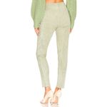 retrofete James Suede Zip Front Pant Sage Womens Size Medium Green Photo 5