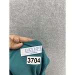 Lucy Love  Women's Dress Trapeze Solid Aqua Sleeveless Shift Scoop Neck Medium Photo 1