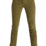 Madewell Classic Straight Jeans Corduroy Edition Straight Leg Jeans Green 28" Photo 0