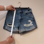 Aeropostale  High-Rise Denim Mom Shorts Size 2 Photo 4