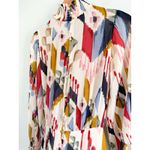 Sézane Sezane | NWT Palerme Dress in Ikat Rainbow | Sz 34 / US Sz 2 Photo 11