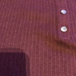 Old Navy  burgundy ribbed long sleeve thermal sz XXL Photo 1