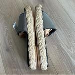 Torrid NWT! Single Band Espadrille Platform Slide Women Sz 9.5 Black & White Photo 7