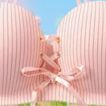 Awesome cute pink pinstriped lace front bra. New Size undefined Photo 1