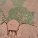 Old Navy  Green and Cream Skirt With Belt Size 10 Photo 2