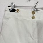 Ted Baker  White Casual Bermuda Shorts Womens 2 Beachy Summer Modest Preppy Photo 2