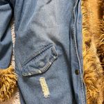 Penny Lane Coat Denim Jacket Parka w/Faux Fur Trim Y2K XL 1X 2X 3X 3XL Brown Photo 5