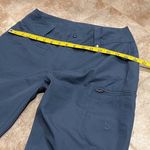 NEW Isis blue mid rise straight leg capri pants hiking outdoors athletic size 2 Photo 9
