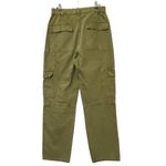Free People Ezra Cargo Jeans Women’s Size 29 Green Utility Pocket Cotton Photo 2
