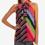 Trina Turk  Sleeveless Demming Top Size XXL Photo 6
