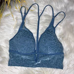 PINK - Victoria's Secret Pink VS textured turquoise bralette sz XS Photo 0