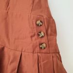 Anthropologie Sleeveless V-neck Pinafore Romper, Size S Photo 7