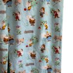 Disney Store Snow White Seven Dwarfs Pajama Pants Blue Flannel Sleepwear Sz M Photo 4