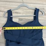 Halara U Back Sleeveless Casual Wide Leg Jumpsuit Dark Sapphire Blue NWT L Photo 8