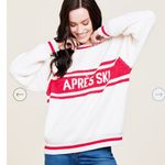 Barefoot Dreams  Cozy Chic Apres Ski Sweater Red/White soft comfy size 03 (14-16) Photo 1