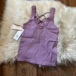 Spiritual Gangster  Infinity Seamless Tank In Amethyst Photo 5