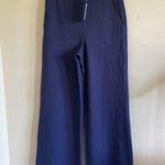Isaac Mizrahi  New York Navy Blue Elastic Waist Pull On Pants Women Small NEW NWT Photo 0