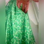 NWOT Rodebjer Hayly Maxi Skirt XS (fits up to Med IMO) green and white Photo 3