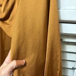 Anthropologie Significant Other Demi Backless Long-Sleeve Column Gown - Caramel Photo 8