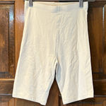 H&M NWT  Light Cream Bike Spandex Shorts Size XS Women’s Photo 0