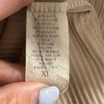 Discreet Women's XL Beige Open Cardigan Ribbed Knit Sweater Photo 5