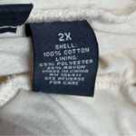 Chelsea & Theodore Cream long Lace tiered Maxi Skirt 2x crochet bohemian boho Photo 2