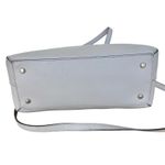 Kate Spade  New York Grey Saffiano Leather Satchel Crossbody Tote Bag Photo 9