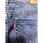 Levi's 515 Denim Capri Jeans Womens Size 6 Blue Cropped Casual Everyday Photo 4