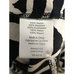 La Vi Sam Lavi Dress Midi Flowy Hi Low Black White Tribal Geometric Boho Sz XS Photo 5