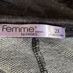 Tresics Femme Black Relaxed Tie Front T-Shirt Photo 3