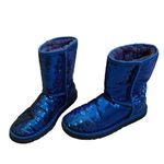 UGG  Royal Blue Sequin Sparkle Boots Photo 3