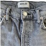 AGOLDE Nico High-Rise Skinny Jeans Washed Gray Black 25 Excellent Condition Photo 2