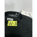 Womans Lillusory Pullover Long Sleeve Sweater Small Black Over Sized Heavy NWT Photo 2