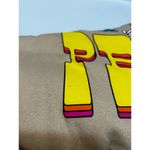 Peanuts Inner Peace Snoopy Tan Floral Graphic Hoodie Size M Photo 7