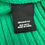 Ugly Christmas Sweater Cardigan 33 Degrees Womens S Green Ornaments Loopy Knit Photo 4