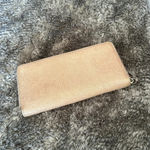 Coach  textured leather metallic wallet Photo 1