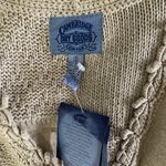 Cambridge Dry Goods Knit Vest Small Brown Sweater NWT Cottagecore Photo 4