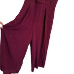 Gal Meets Glam  Purple Maroon Luella Jumpsuit Size 12 Photo 5