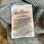 BCBGenerations Women’s Gray Peek Shoulder Turtleneck Sweater Medium Photo 6