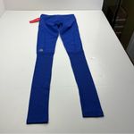 Pure Barre PURE‎ BARRE Splits59 Womens Size XS Leggings Blue Lycra Stretch Ribbed Leg NEW Photo 11