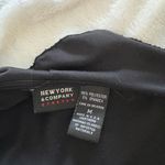 New York & Company trendy rose tank top Black Size M Photo 2