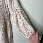 SANCIA The Maryse cream pink midi Dress sz L Size L Photo 4