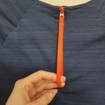 Athleta Women's Stinson Back Zip Top in navy size small Photo 4