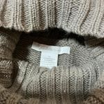 Charlotte Russe  Gray Knit Turtleneck Sweater 3/4 Sleeve Button Cuff Size M Photo 4