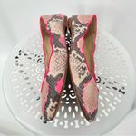Juicy Couture  shoes size 6 leather snakeskin print ballet flats shoes slip on Photo 2