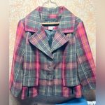 Live a Little Women’s Large plaid blazer Photo 0